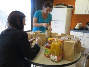 PhoenixTS Team Making Breakfast