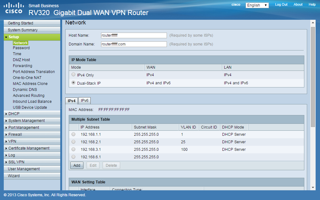 cisco ip setup